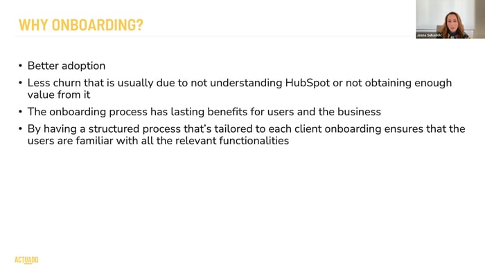 HubSpot x Actuado Webinar Recap: Why onboarding