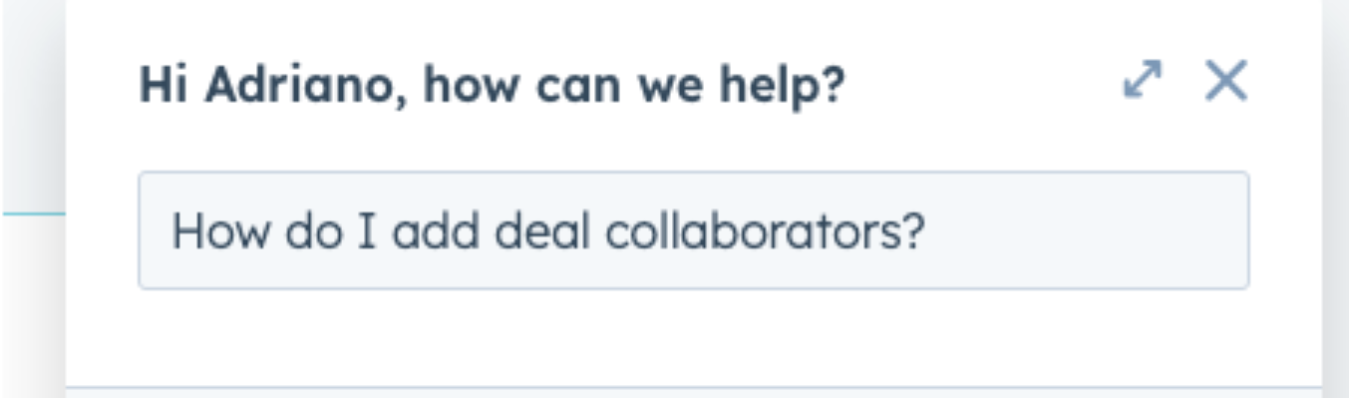 HubSpot enhances user support with a new help icon